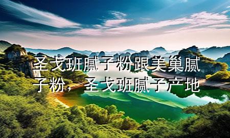 圣戈班膩子粉跟美巢膩子粉，圣戈班膩子產地