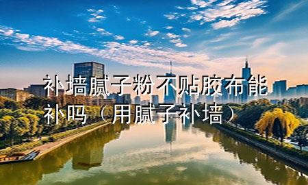 補(bǔ)墻膩?zhàn)臃鄄毁N膠布能補(bǔ)嗎（用膩?zhàn)友a(bǔ)墻）