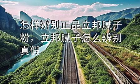 怎樣辨別正品立邦膩?zhàn)臃?，立邦膩?zhàn)釉趺幢鎰e真假