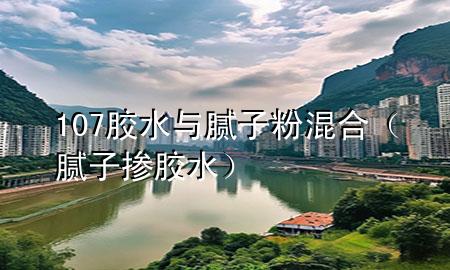 107膠水與膩子粉混合（膩子摻膠水）