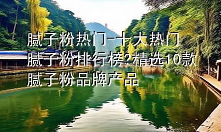 膩子粉熱門-十大熱門膩子粉排行榜?精選10款膩子粉品牌產(chǎn)品
