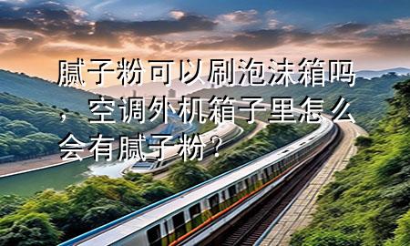 膩子粉可以刷泡沫箱嗎，空調(diào)外機箱子里怎么會有膩子粉？