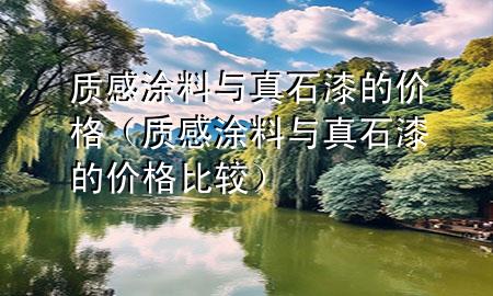 質感涂料與真石漆的價格（質感涂料與真石漆的價格比較）
