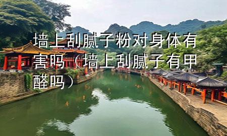 墻上刮膩子粉對身體有害嗎（墻上刮膩子有甲醛嗎）