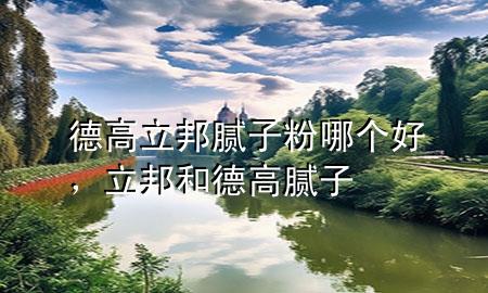 德高立邦膩子粉哪個好，立邦和德高膩子