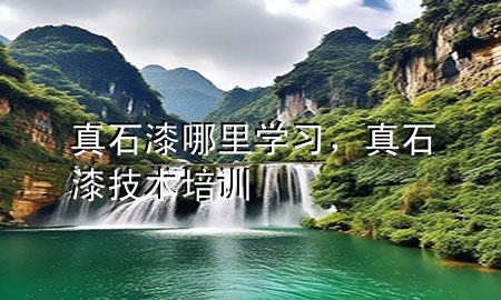 真石漆哪里學(xué)習(xí)，真石漆技術(shù)培訓(xùn)