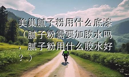 美巢膩?zhàn)臃塾檬裁吹灼幔佔(zhàn)臃坌枰幽z水嗎，膩?zhàn)臃塾檬裁茨z水好？）