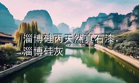淄博硅丙天然真石漆，淄博硅灰