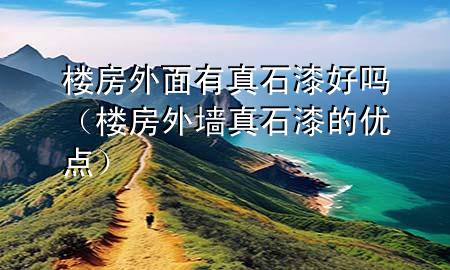 樓房外面有真石漆好嗎（樓房外墻真石漆的優(yōu)點）