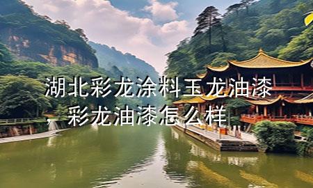 湖北彩龍涂料玉龍油漆，彩龍油漆怎么樣