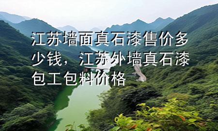 江蘇墻面真石漆售價多少錢，江蘇外墻真石漆包工包料價格