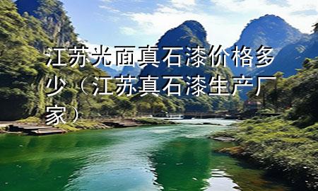江蘇光面真石漆價格多少（江蘇真石漆生產(chǎn)廠家）