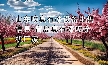 山東噴真石漆設(shè)備出售信息-青島真石漆噴涂機廠家
