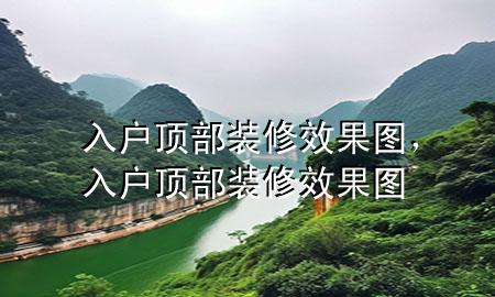 入戶頂部裝修效果圖，入戶頂部裝修效果圖