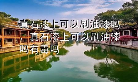 真石漆上可以刷油漆嗎，真石漆上可以刷油漆嗎有毒嗎