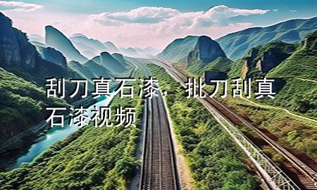 刮刀真石漆，批刀刮真石漆視頻