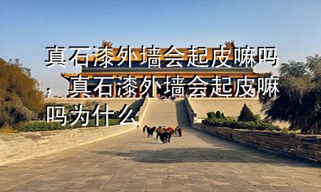 真石漆外墻會(huì)起皮嘛嗎，真石漆外墻會(huì)起皮嘛嗎為什么
