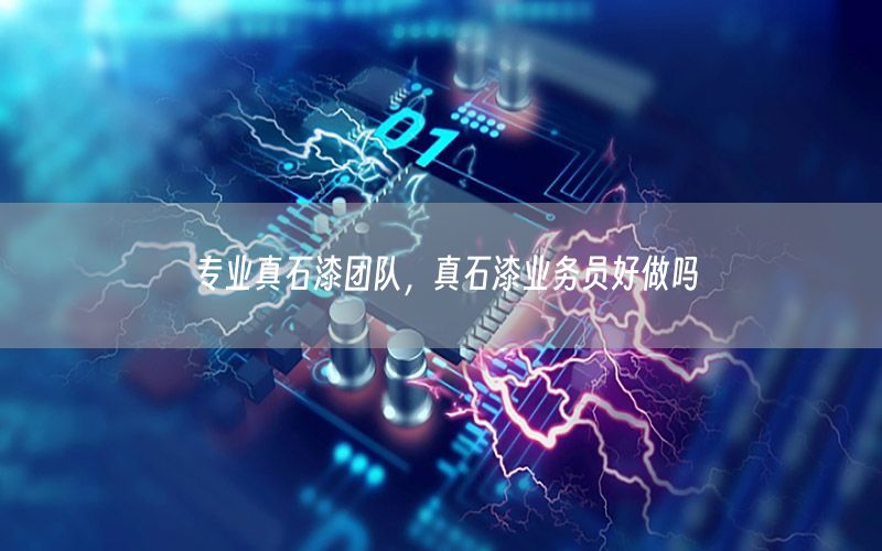 專業(yè)真石漆團(tuán)隊(duì)，真石漆業(yè)務(wù)員好做嗎